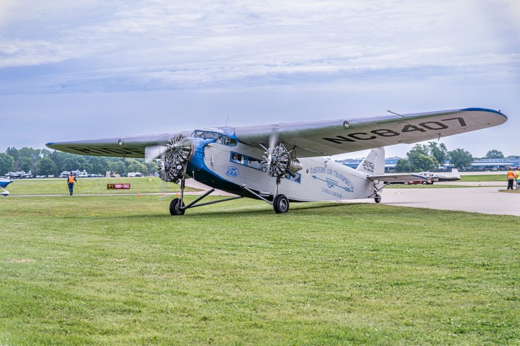 EAA AirVenture Oshkosh 2026 to Mark America’s 250th Anniversary With "Celebrating the Freedom of Flight" Theme 18 Ford Tri Motor by Steve OBrien 2025