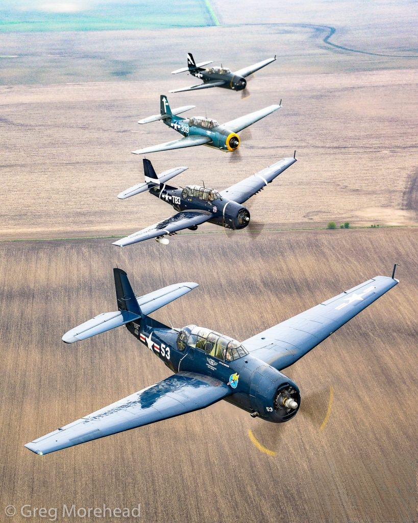 All 3 CAF TBM Avengers at the Gathering of Avengers, Peru, Illinois 17 GSM 8522 819x1024 fotor 20260411995