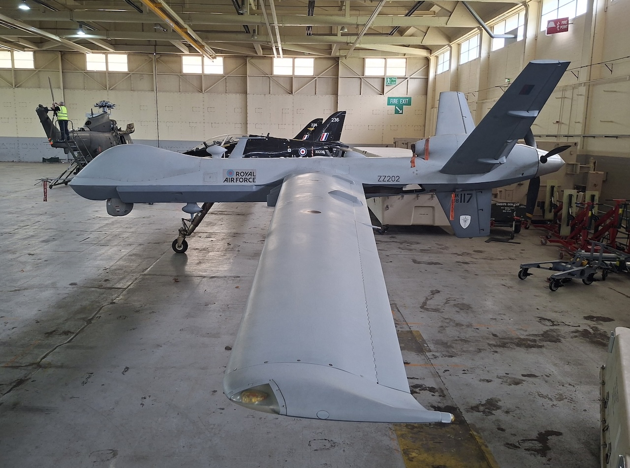 New RAF Museum Aircraft to Make First Appearance at Cosford Air Show 18 General Atomics MQ 9 Reaper