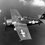 General Motors FM 2 Wildcat fighter on combat air patrol