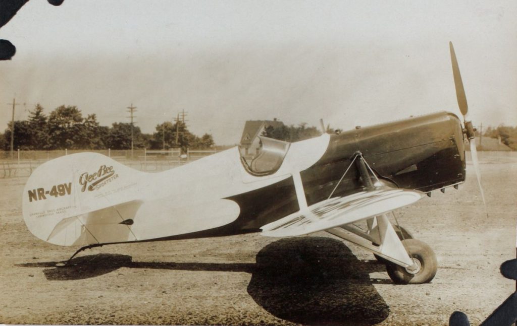 Randy's Vintage Profiles: Gee Bee Model E Sportster 21 Granville Gee Bee Model X Sportster NC49V e1765521730261