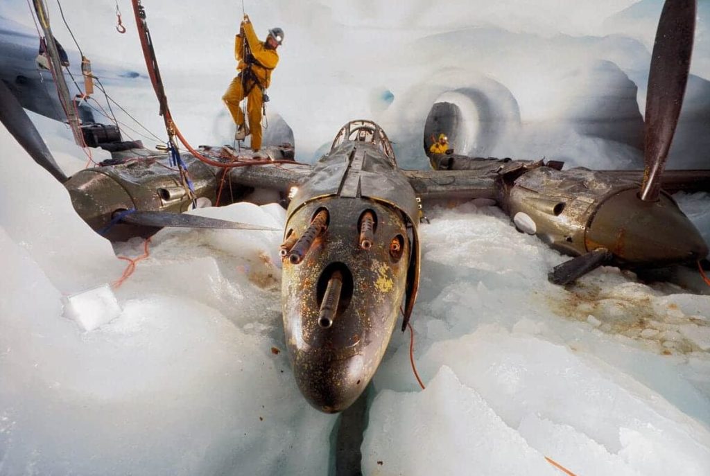 P-38 Lightning Glacier Girl Airborne Again 11 Greenland Expedition Society P 38 Glacier Girl