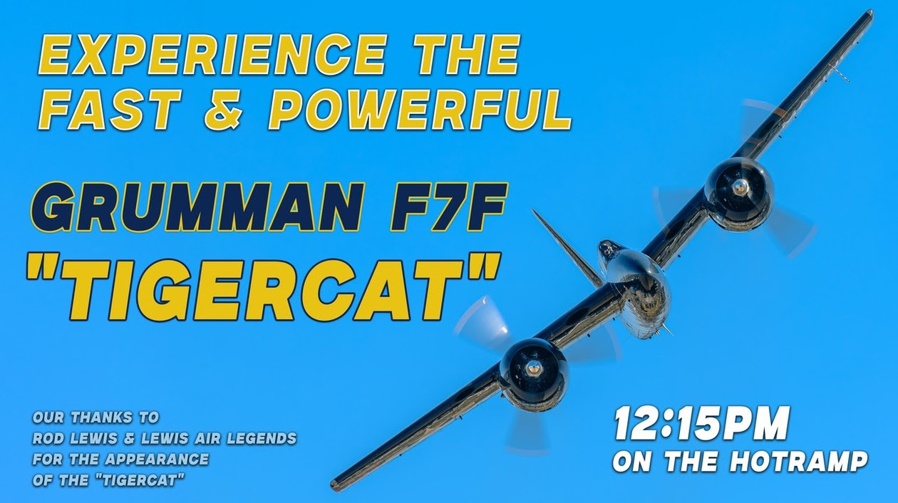 Grumman F7F Tigercat Flight Demonstration and Ed Maloney Scale Model Contest at Planes of Fame Air Museum 2