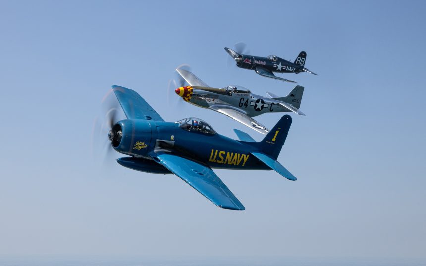 Grumman F8F 2 Bearcat BuNo 121776 Blue Angels 2