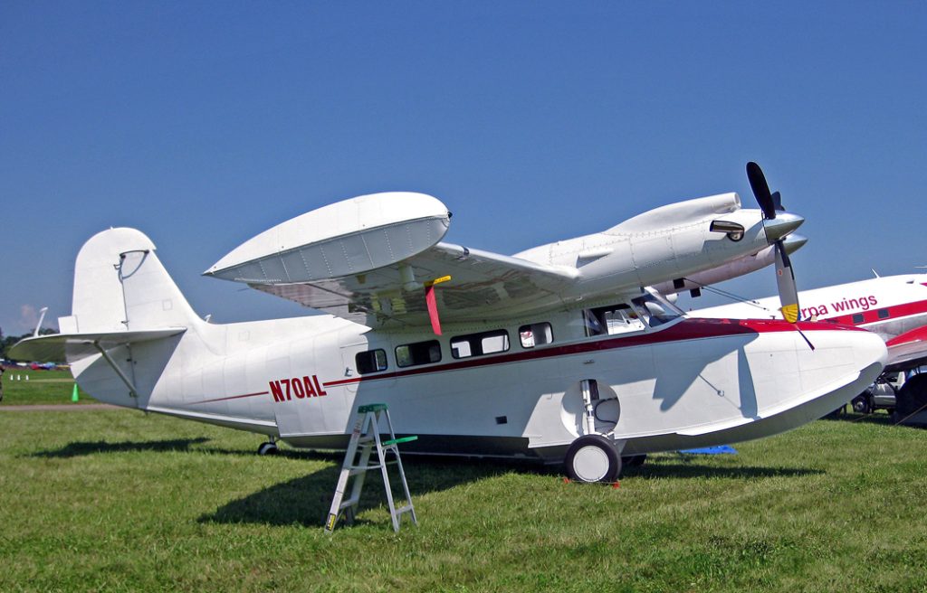 Today In Aviation History: First Flight of the Grumman G-21 Goose 14 Grumman.McK G 21G N70AL OSH 29.07.10R edited 2
