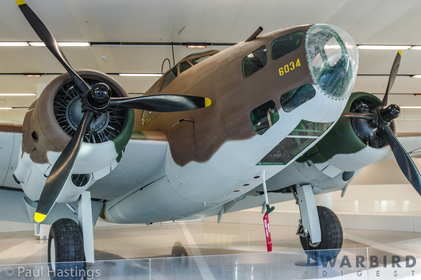 HAS60324 Australian War Memorials Lockheed Hudson MK IV A16 105 is currently displayed at Canberra Airport. It has spent little time on display at AWM. Photo Paul Hastings1