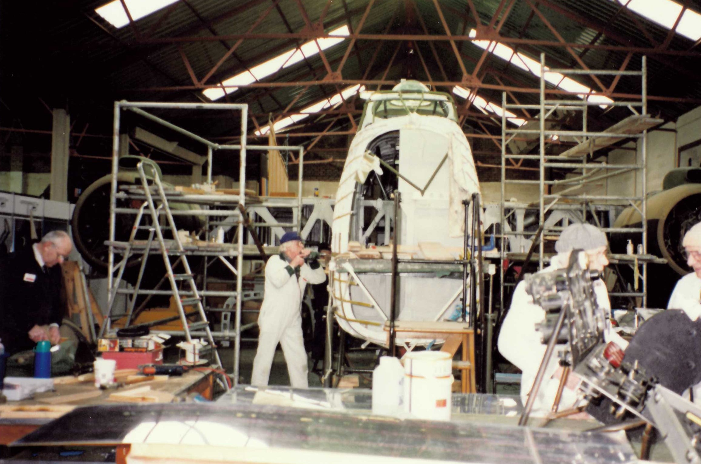 Yorkshire Air Museum Marks 30 Years of Halifax Restoration with ‘Operation Halifax’ Exhibition 11 Halifax fuselage 002