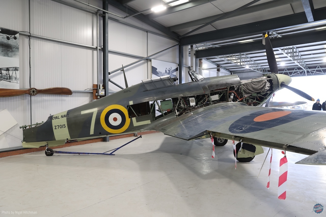 Inside Shuttleworth Collection’s Engineering Open Weekend 2026 44 Hangar 4 Sea Hurricane Shuttleworth R6 7003