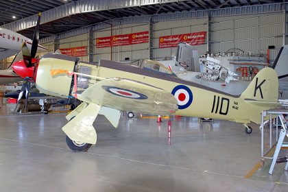 Hawker Sea Fury Wg630 Refurbishment At HARS 3