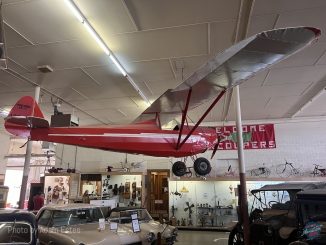 Heath Parasol on display in Harold Warps Pioneer Village Adam Estes