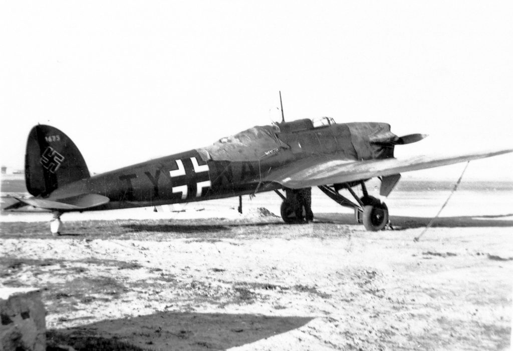 Heinkel He 70 TYNA Werk Nr. 1675 ca. 1940