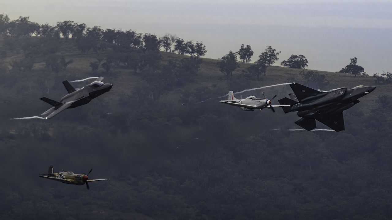 Warbirds over Scone 2026 21 Heritage Formation Flight Scone 2024 13 Mark Jessop