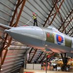 High level aircraft cleaning RAF Museum Cosford 29 30 April