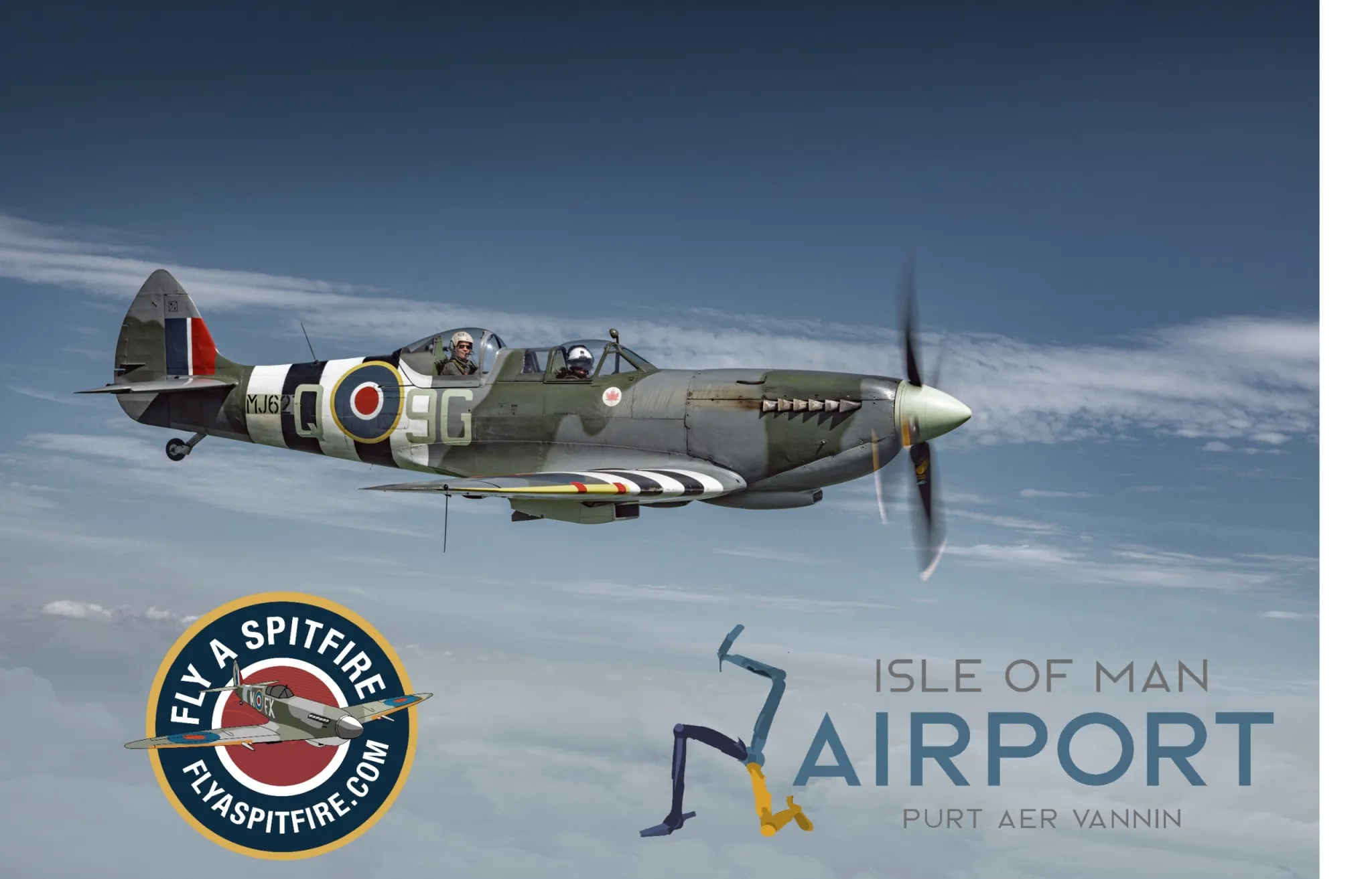 Historic Spitfire Passenger Flights to Launch from Isle of Man Airport