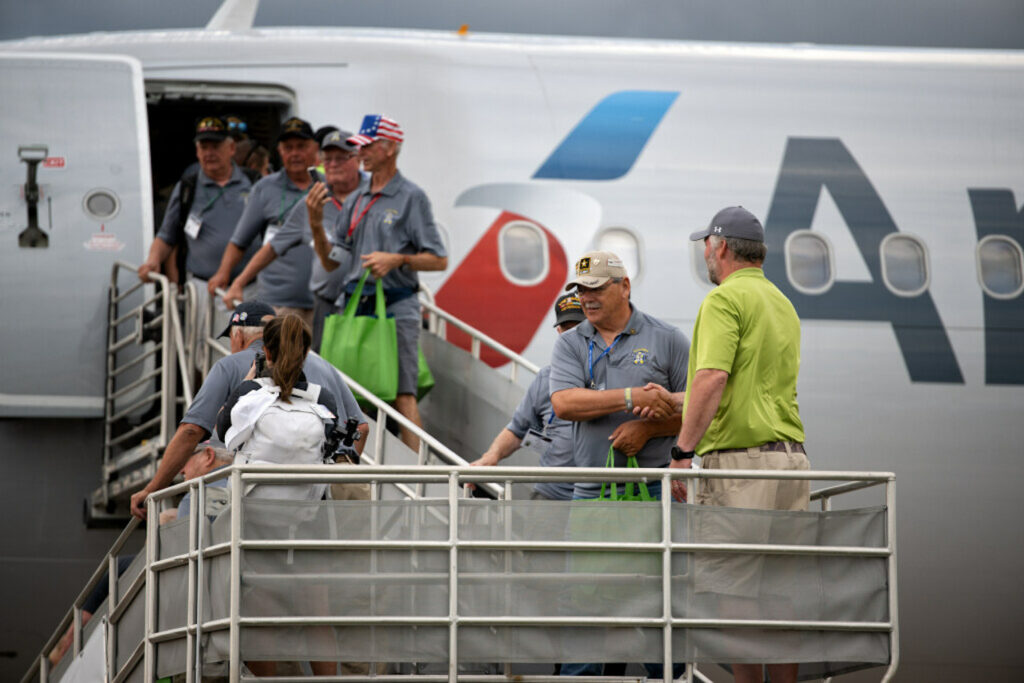 Honor Flight arrive 2023