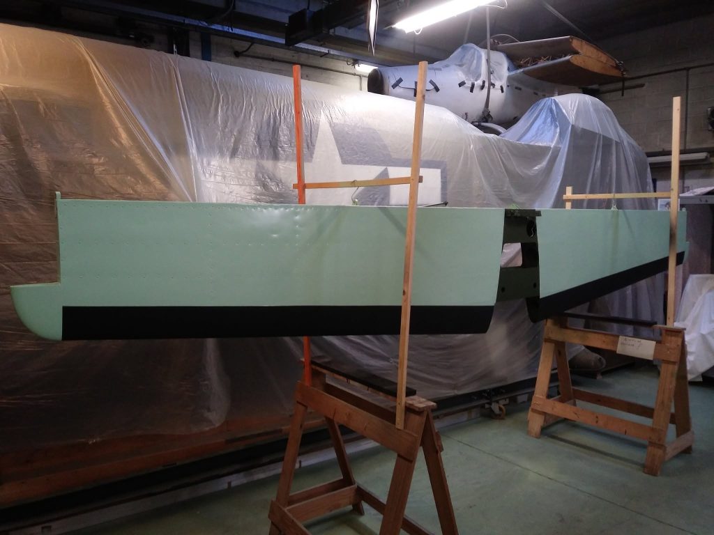 Belgian Aviation Preservation Association Nears Completion of Cessna 310B Restoration 12 HorizontalStabilizerPainted