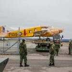 IMGP7119 Malcolm Uhlman photo Anson Move Greenwood Military Aviation Museum Greenwood NS December 04 2012