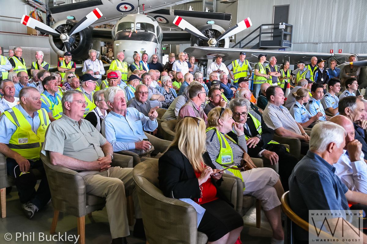 Some of the many people in the audience during the handover ceremony. (photo by Phil Buckley)