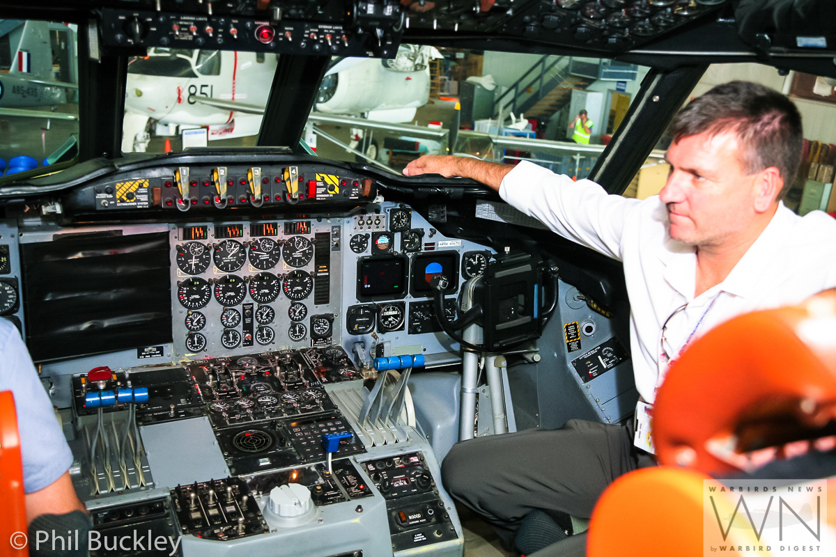The cockpit of HARS Orion looks brand new and well maintained. (photo by Phil Buckley)