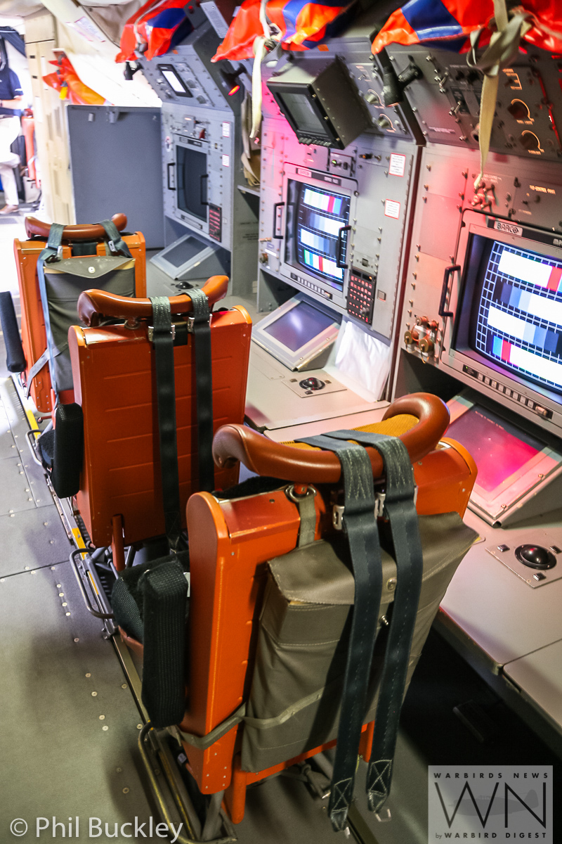 More work stations within the Orion's fuselage. (photo by Phil Buckley)