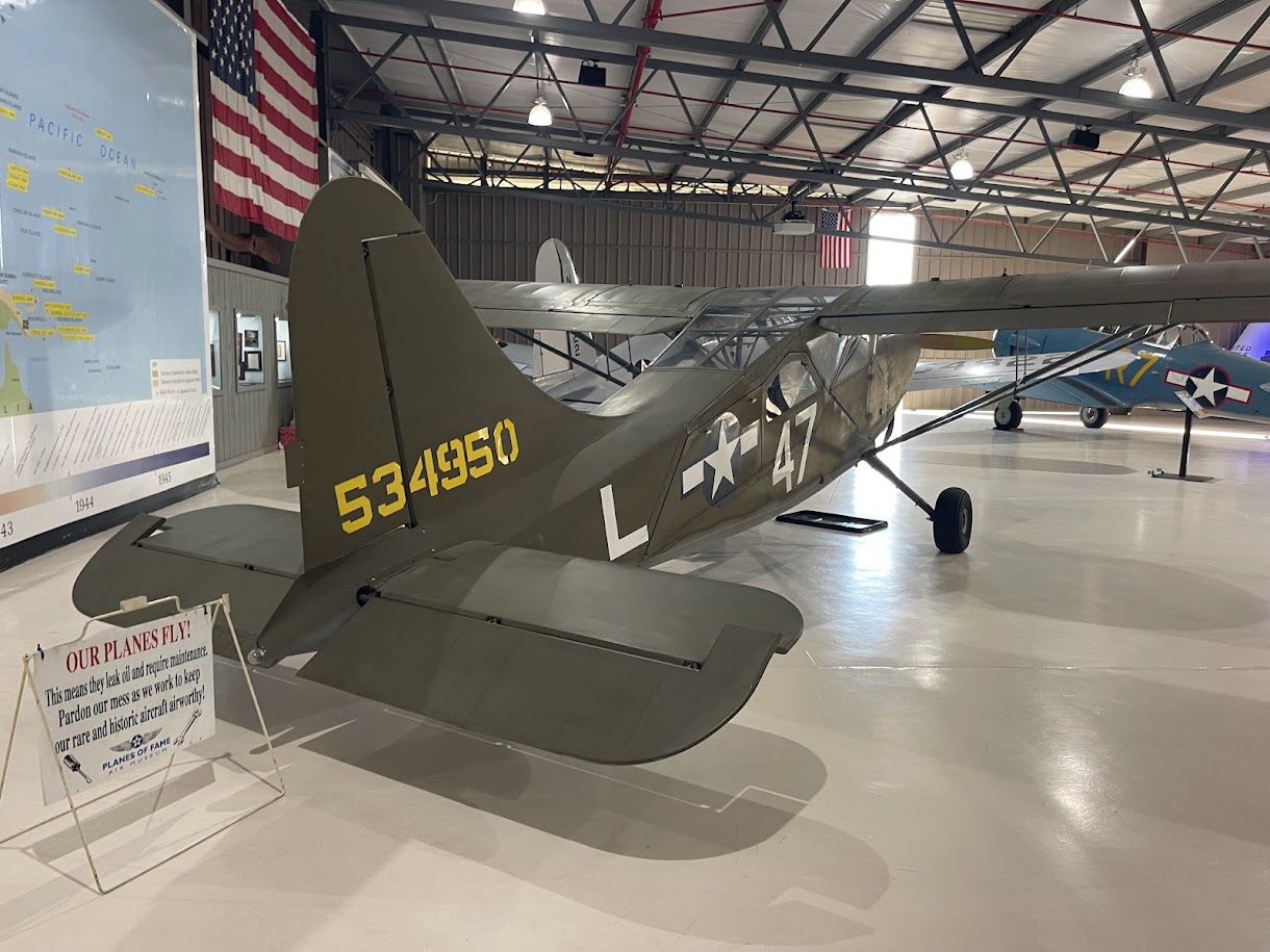 Planes of Fame's Stinson L-5 Sentinel Returns to Chino 23 IMG 4485