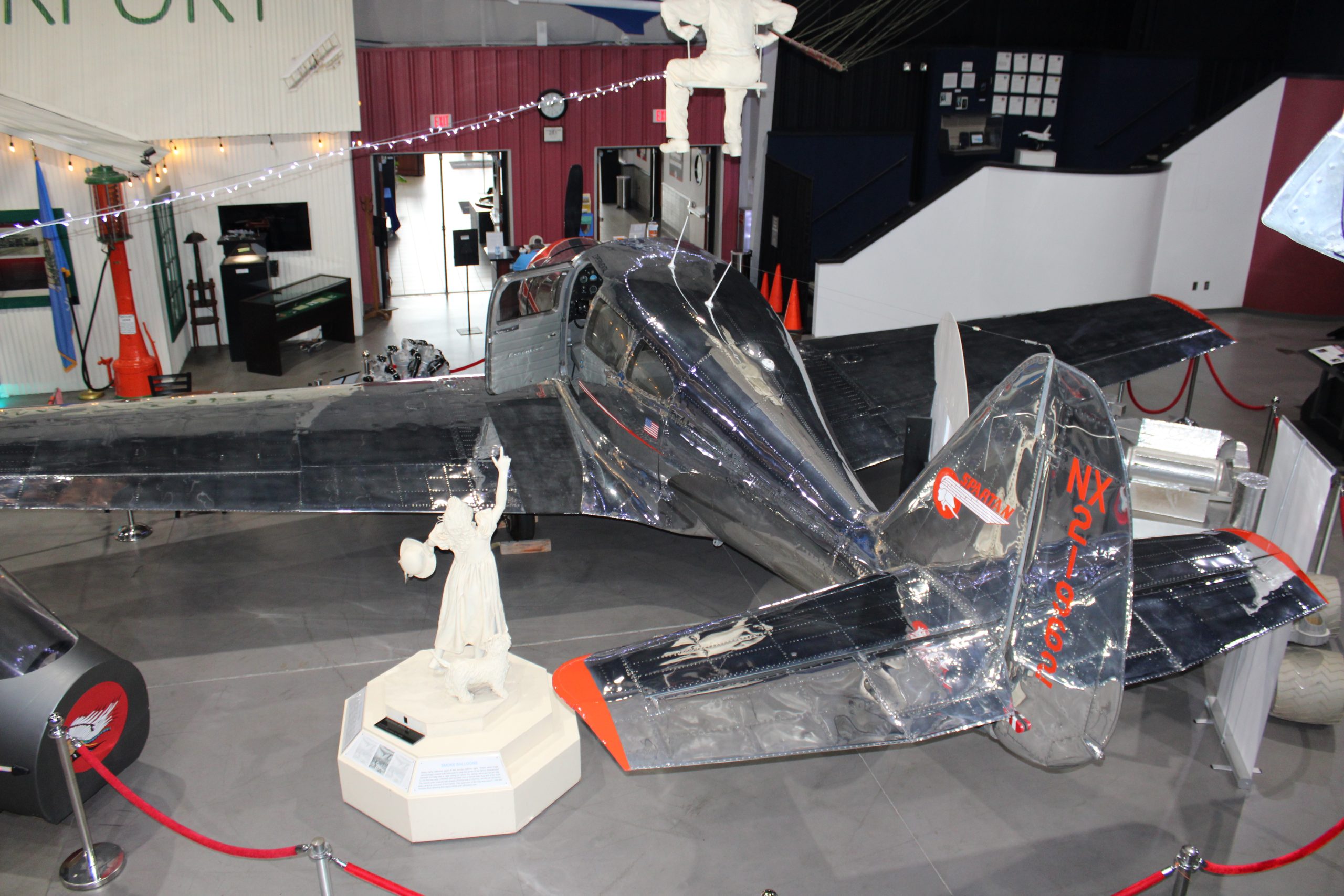 Spartan Aircraft at the Tulsa Air and Space Museum 32 IMG 4770 scaled