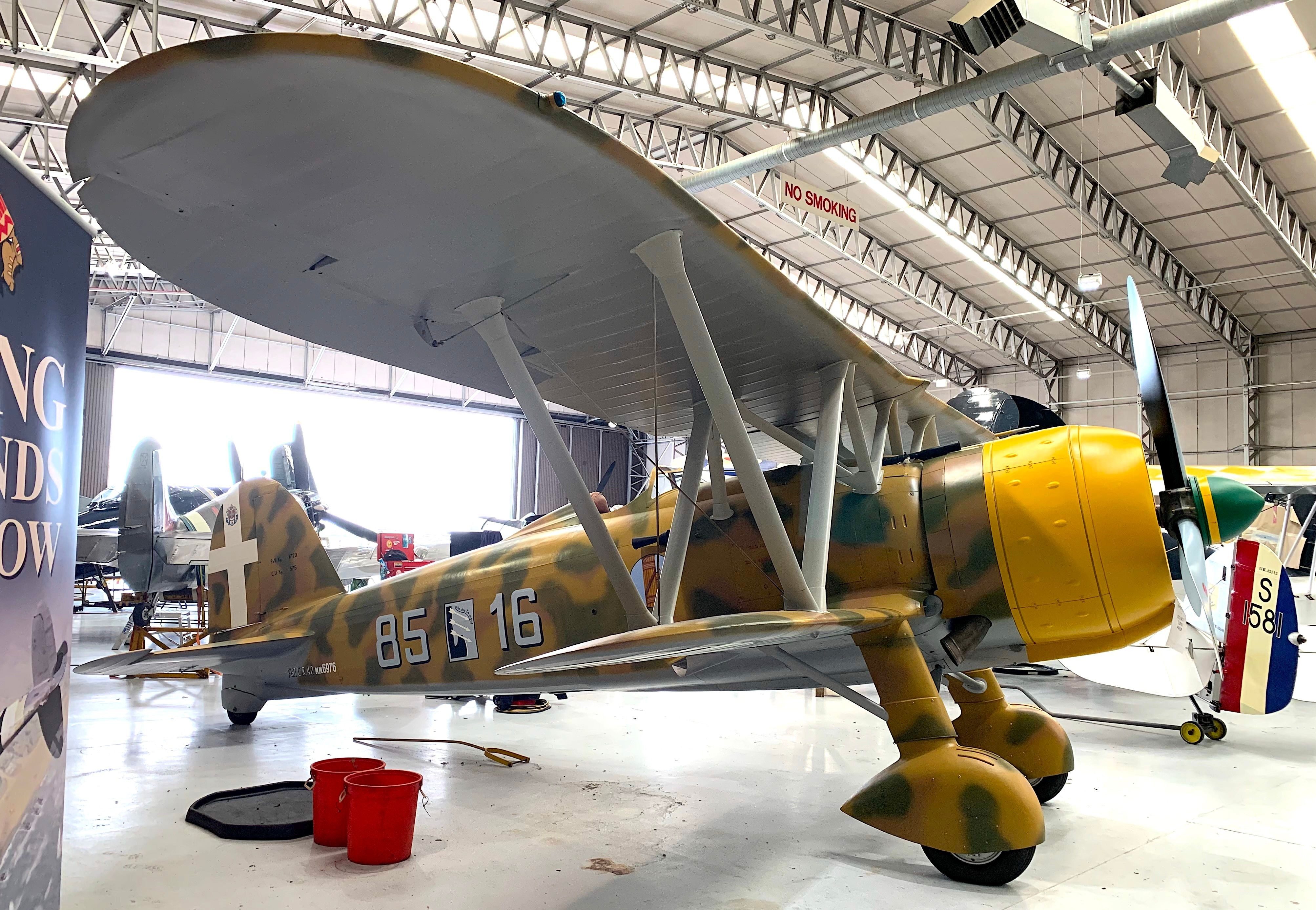 The Italian Falcon: Surviving Examples of the Fiat CR.42 Falco 44 IMG 4960 e1776441421389