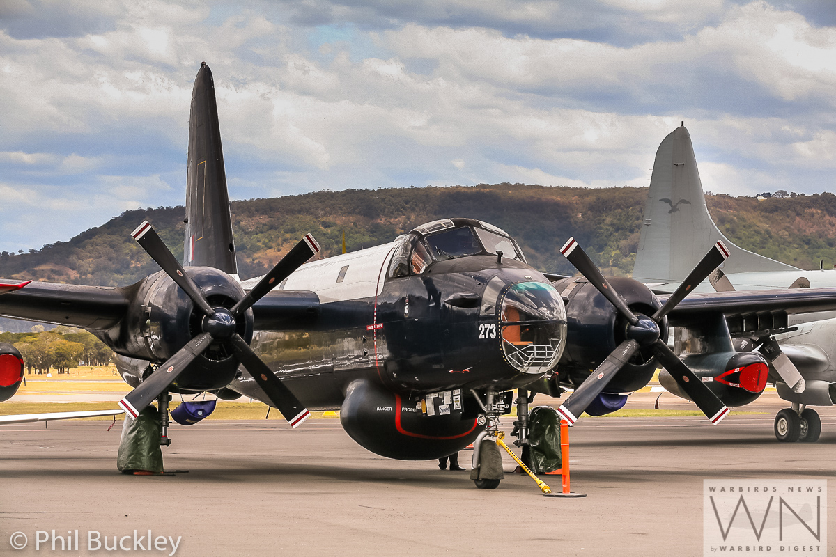 One of HARS four Lockheed Neptune antisubmarine patrol aircraft. This is A89 -273, which HARS still flies regularly. (photo by Phil Buckley)