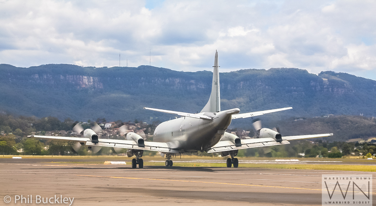 RAAF AP-3C Orion A9-659 taxiing out for takeoff. (photo by Phil Buckley)