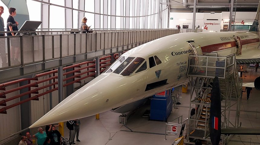 Imperial War Museum Concorde G AXDN prototype 3