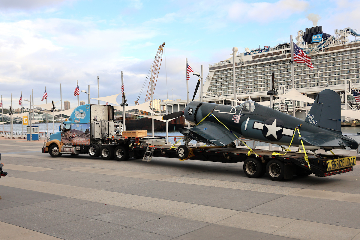 Intrepid Museum Acquire Iconic FG 1D Corsair 1 1