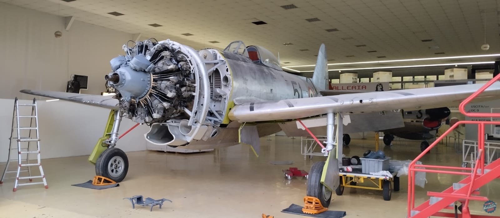 Italian Air Force P 47D Thunderbolt MM4653 Volandia 1