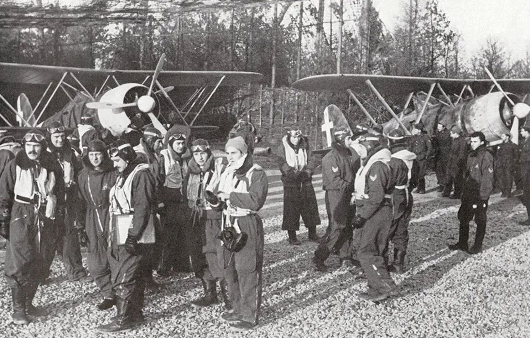 The Italian Falcon: Surviving Examples of the Fiat CR.42 Falco 19 Italian pilots
