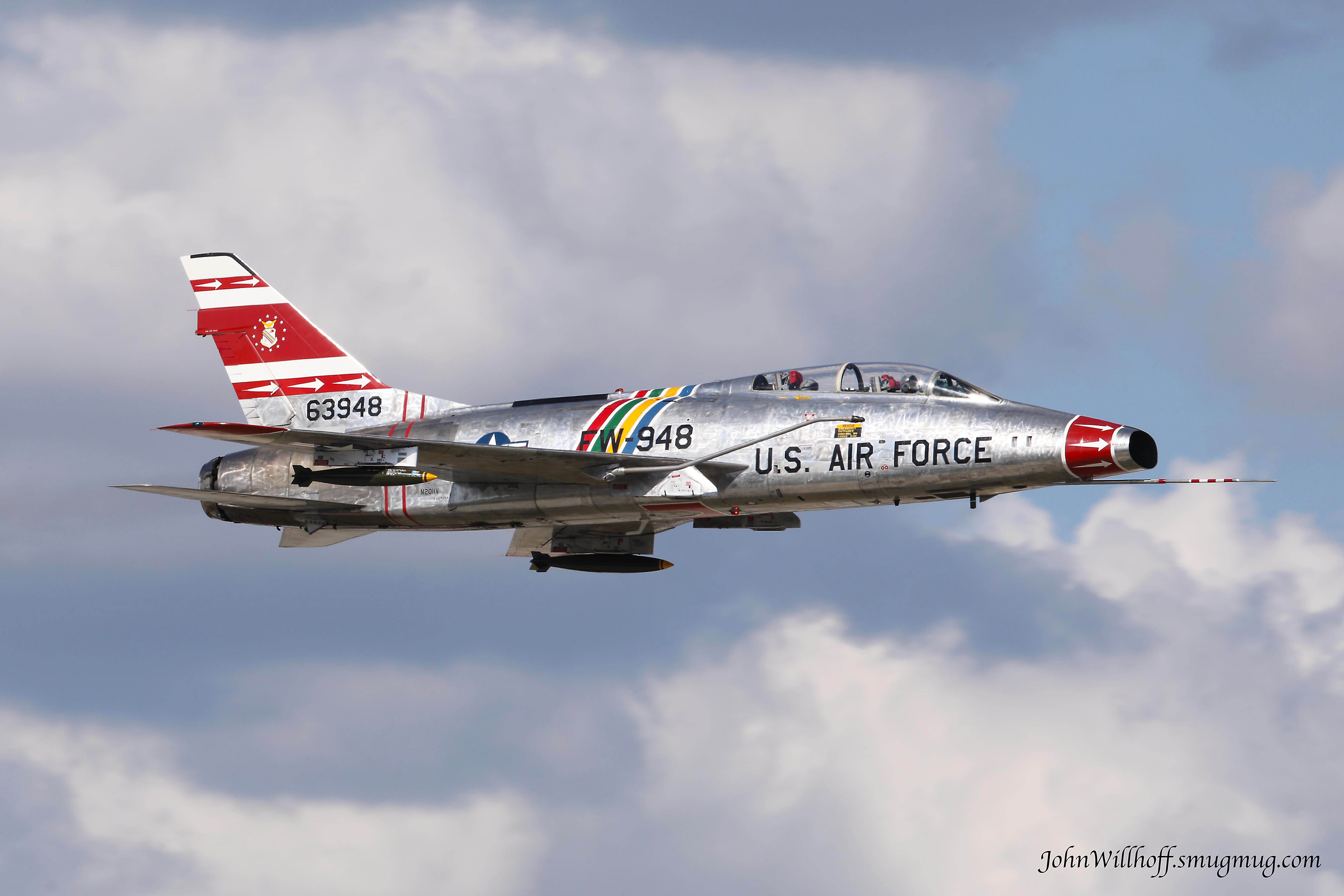 Passing the Torch: One of The World’s Two Flying F-100F Super Sabre Begins a New Chapter 17 JWillhoff 9 10 21 Flight 4 0985