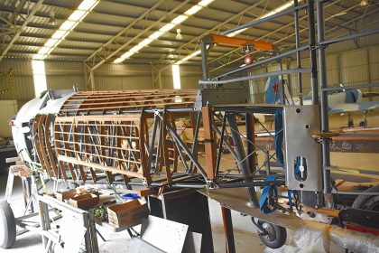 Jack McDonalds Hawker Demon Restoration Donated for Completion in Australia