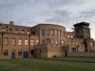 This history terminal building, original to Wichita, that now houses the Kansas Aviation Museum. (Photos courtesy of the Kansas Aviation Museum)