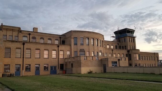 This history terminal building, original to Wichita, that now houses the Kansas Aviation Museum. (Photos courtesy of the Kansas Aviation Museum)
