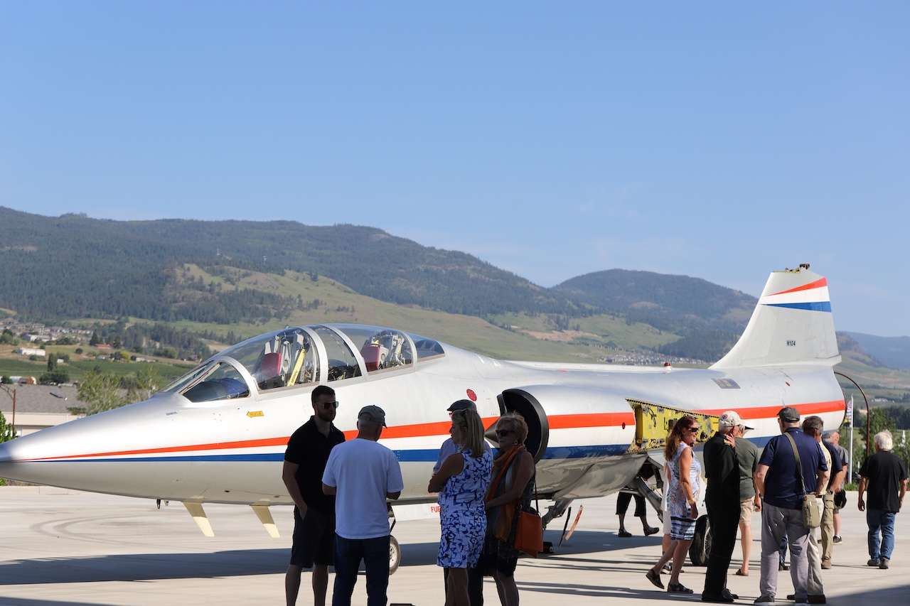The KF Centre for Excellence's CF-104 Starfighter 20 KF Centre CF 104 Starfighter Arrival
