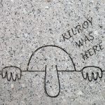 Kilroy Was Here Washington DC WWII Memorial