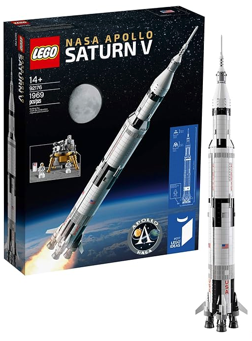 LEGO Douglas DC-3 Rumored for LEGO Icons Release in 2026 17 LEGO Ideas NASA Apollo Saturn V 92176 Outer Space Model Rocket