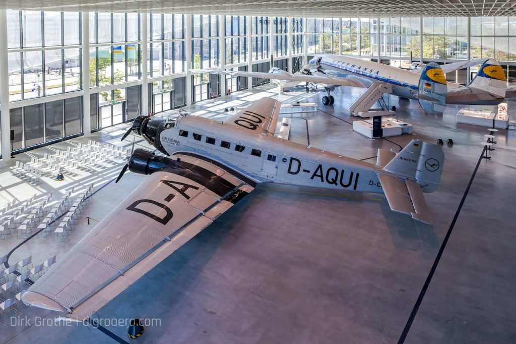 Lockheed L-1649A Super Star and Ju 52 Find Permanent Home in Lufthansa’s New Hangar One 10 LH Ju 52 D CDLH 20260430 FRA 1