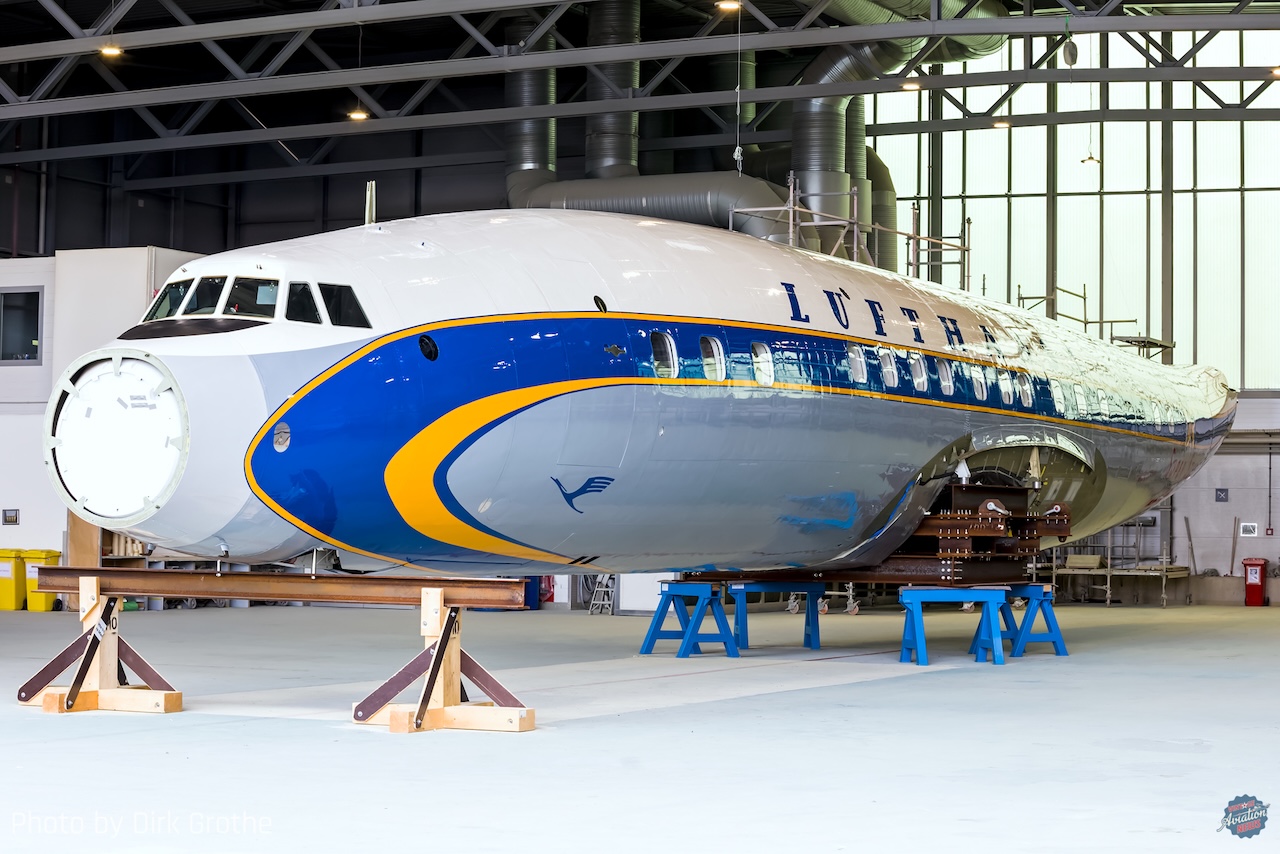 LH L 1649A N7316C D ALAN Lufthansa L 1649A Super Star FMO 2
