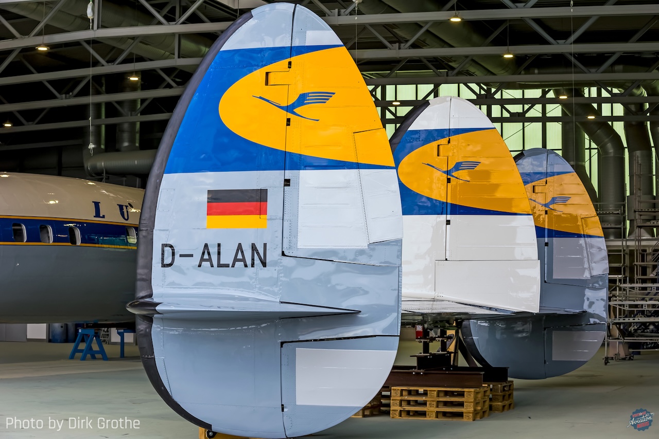 LH L 1649A N7316C D ALAN Lufthansa L 1649A Super Star FMO 7