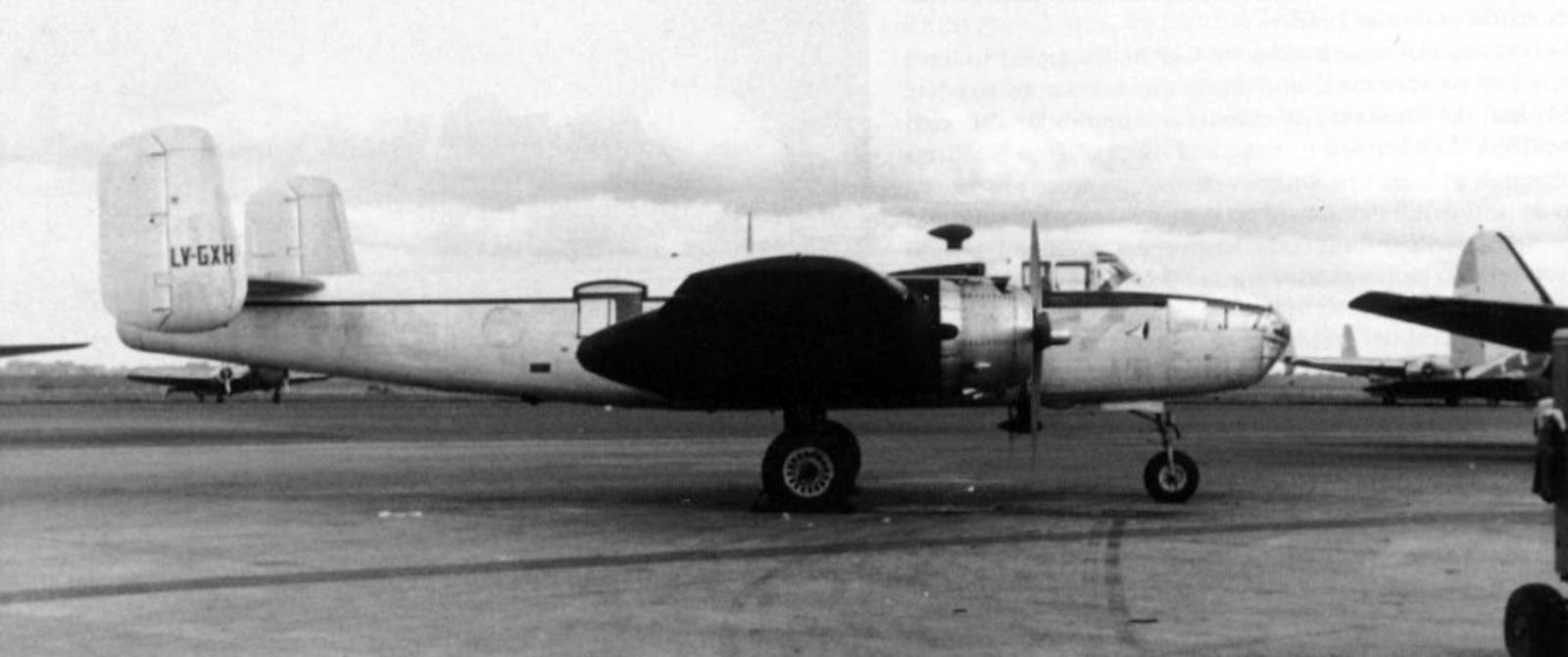 LV GXH sitting on the ramp in service somewhere before the name was painted on it