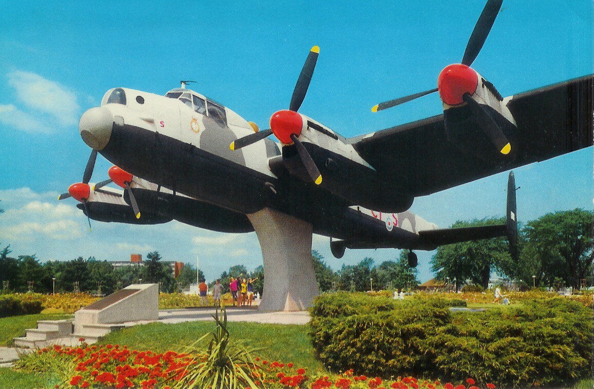 The Restoration of Avro Lancaster FM212 12 Lanc post card 001