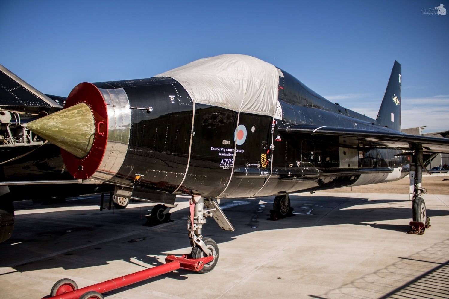 Lightning T.5 ZU BBD at Cape Town International Airport