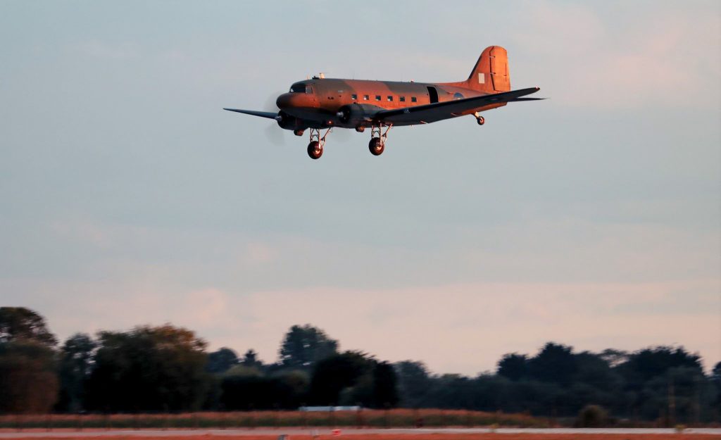 Battle of Britain Memorial Flight's Dakota ZA947 Returns to RAF
