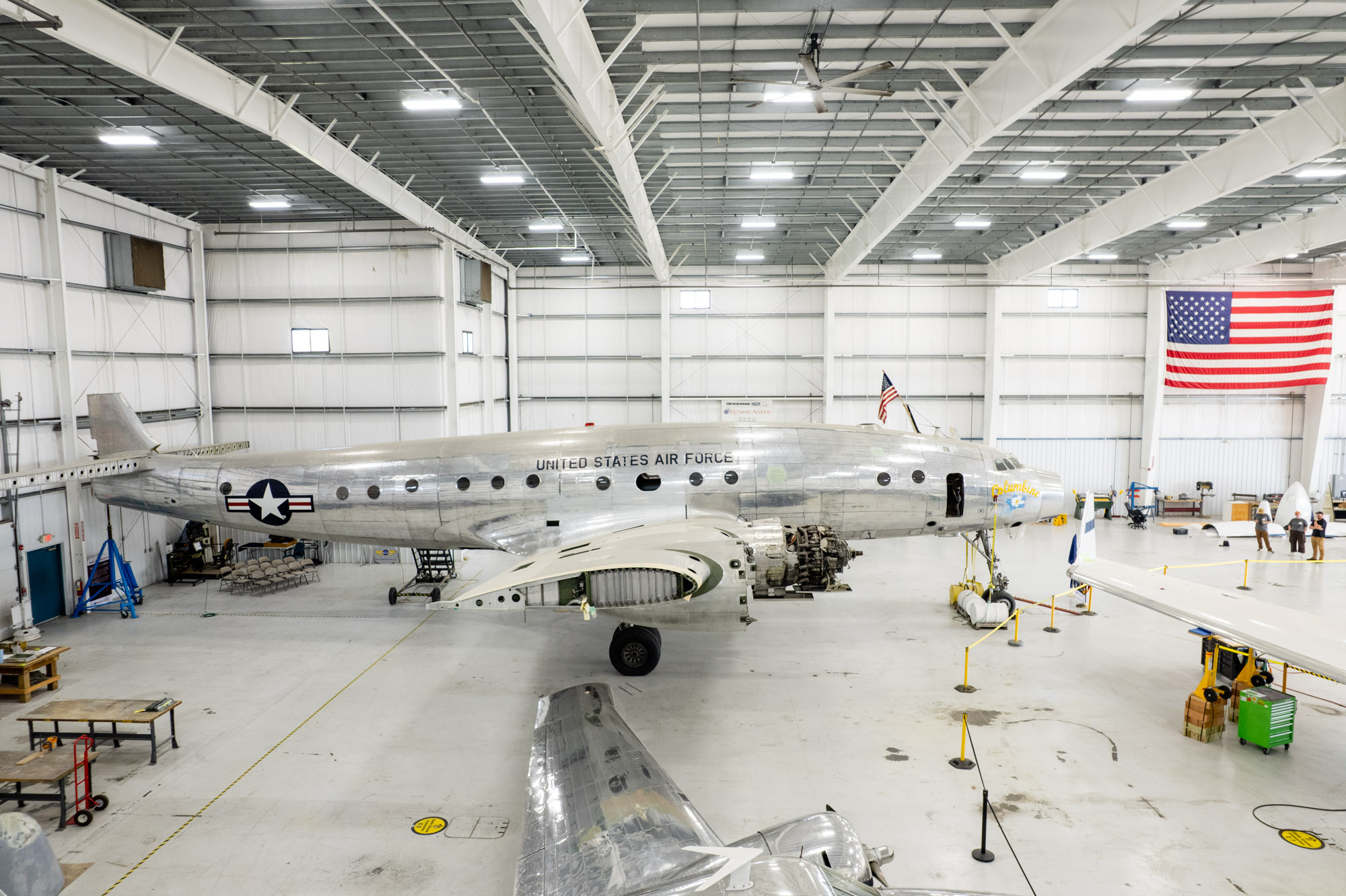 President Dwight D. Eisenhower’s Lockheed VC-121 Constellation "Columbine II" Restoration Update 23 Lockheed Constellation Columbine II Restoration Update1016
