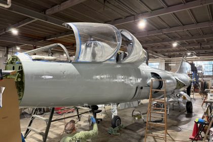 Lockheed F 104D Starfighter serial number 57 1322