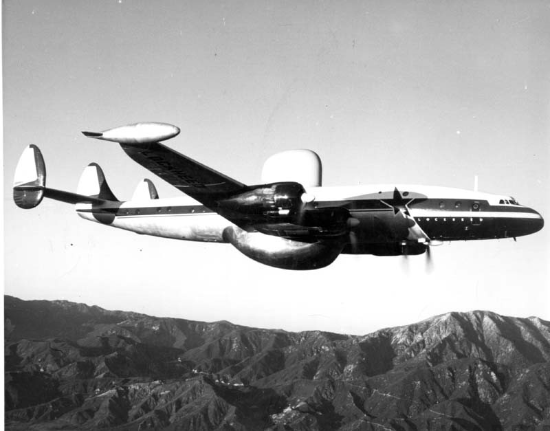 The Lockheed "Sky Sentry," the company's proposal for an airborne early warning aircraft; the forerunner of the EC-121.